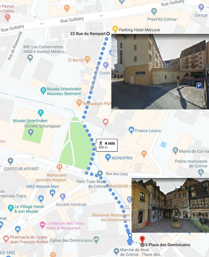 Apartmán Duplex Des Dominicains - 1 Parking Gratuit - Hypercentre 6 Personnes Colmar Exteriér fotografie